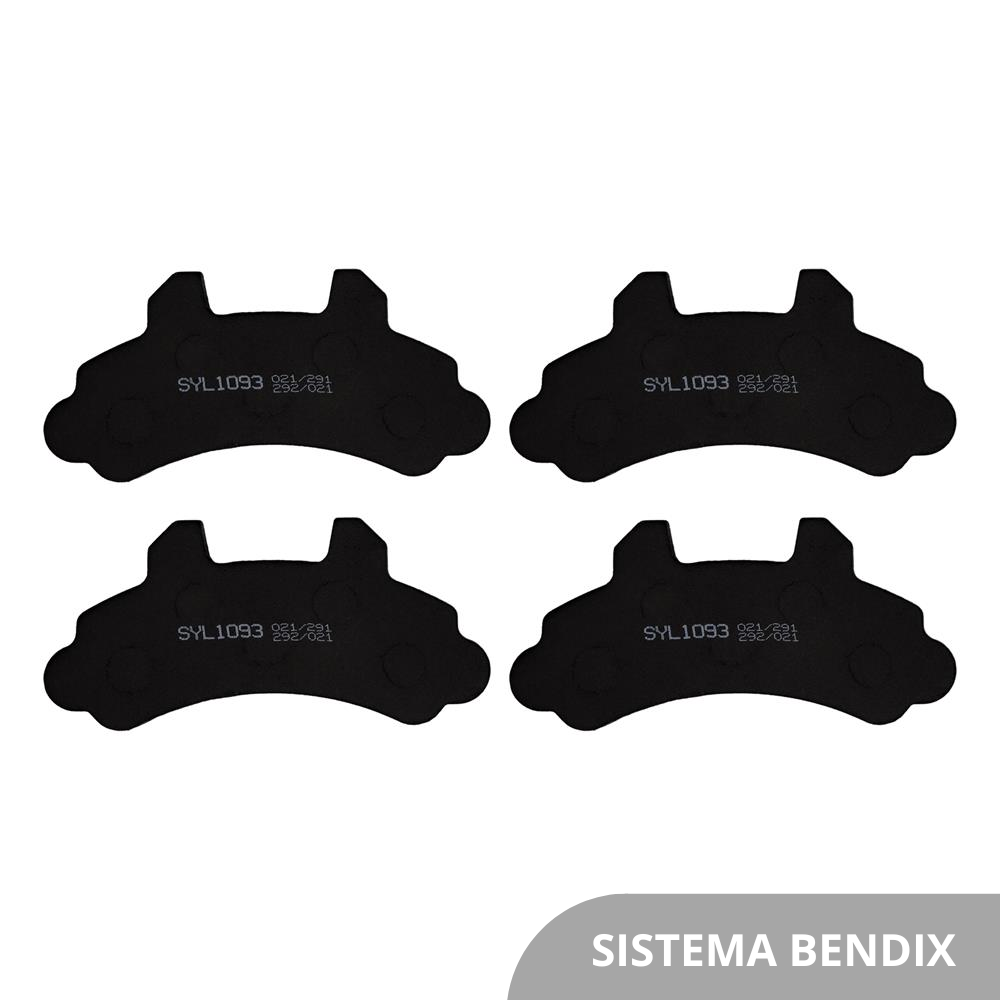 Pastilha de Freio Syl 1093 GM C-20/A-20/D-20, Ford F-1000