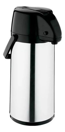 Garrafa Térmica Inox 2,5 Litros Exclusiva Café Soprano