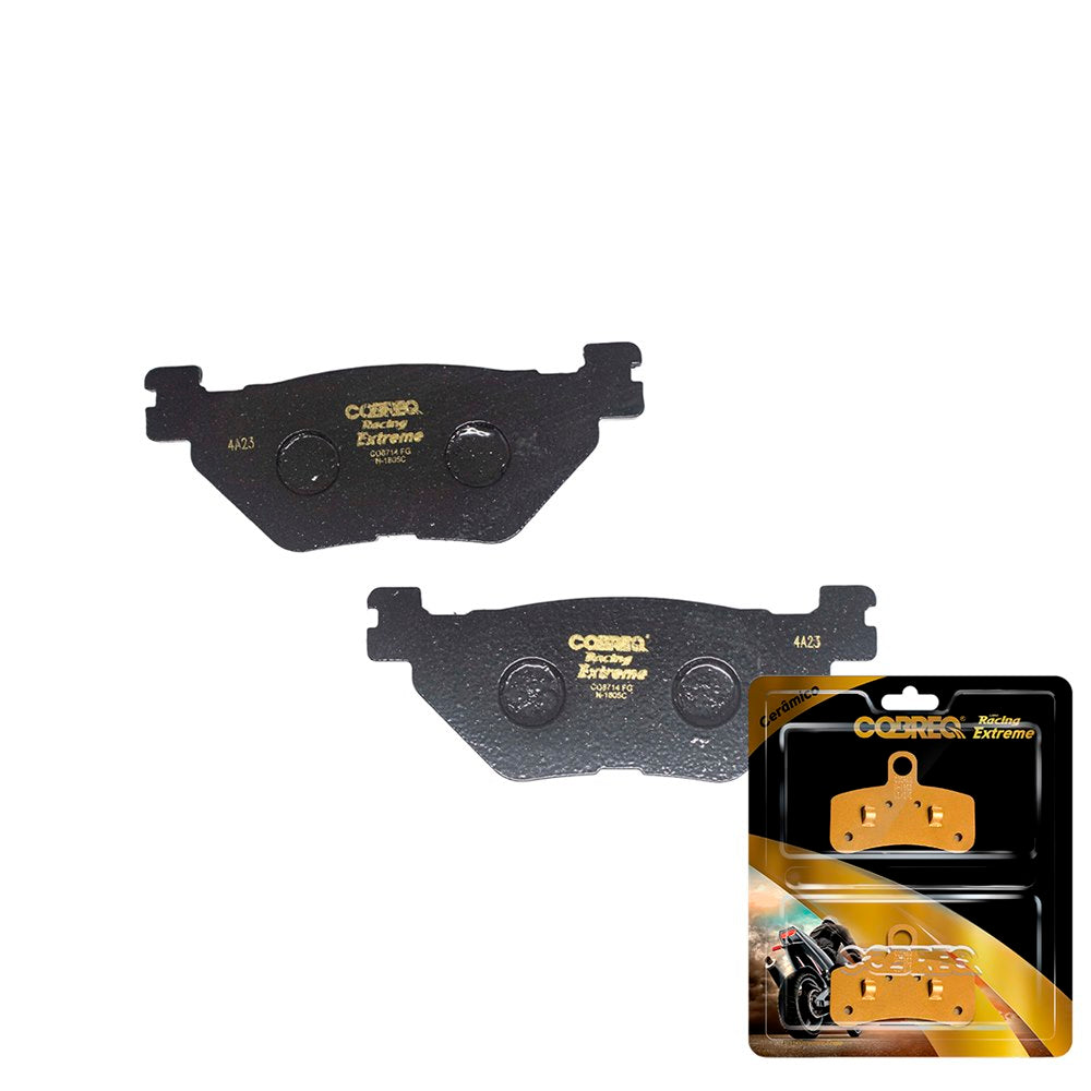 Pastilha Racing Extreme Cerâmica Cobreq N-1805C Yamaha XT 1200Z Super Ténéré/Tdm 900/XT 1200 Z Super Ténéré/XT 1200Z Super Ténéré Std/Fjr 1300