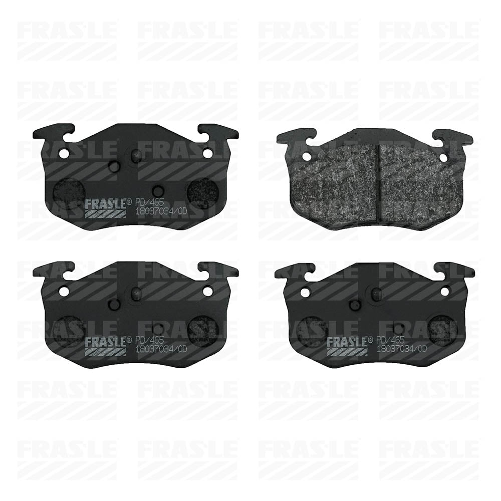 Pastilha de Freio Fras-le PD/465 PD/1788 Peugeot 207/306/206, Citroen Xsara Break/Xsara/ZX, Renault Clio