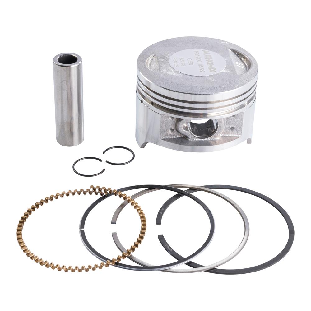 Pistão e Anel Authomix PA79200-50 Honda Cbx 200 Strada/XR 200R