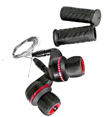 Alavanca Grip-shift, K3,8v, com Manoplas, com Cabos, com Conduites Yamada – Par – foto 1