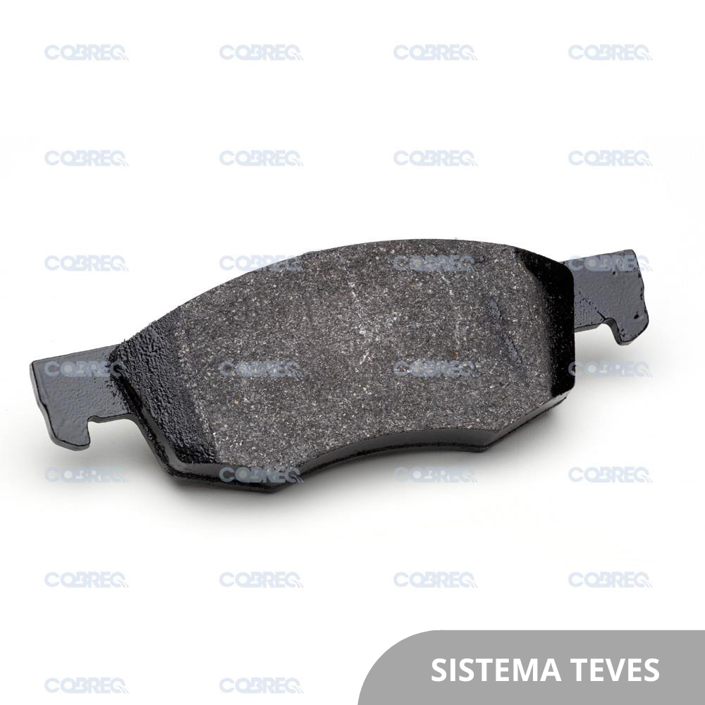 Pastilha de Freio Cobreq N-547 Fiat Strada/Fiorino/Doblo/Cronos/Grand Siena/Argo/Punto/Mobi, Peugeot Partner/Partner Rapid