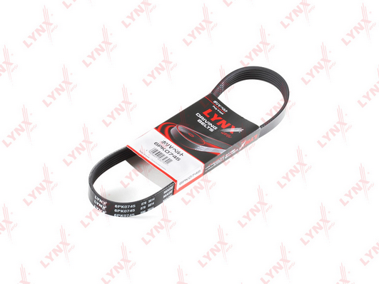 Correia Micro V Gates 6PK0745 VW UP!/Fox/Golf Variant/Tiguan/Golf/Jetta, Audi Q3/A1/A3 Sedan/A3