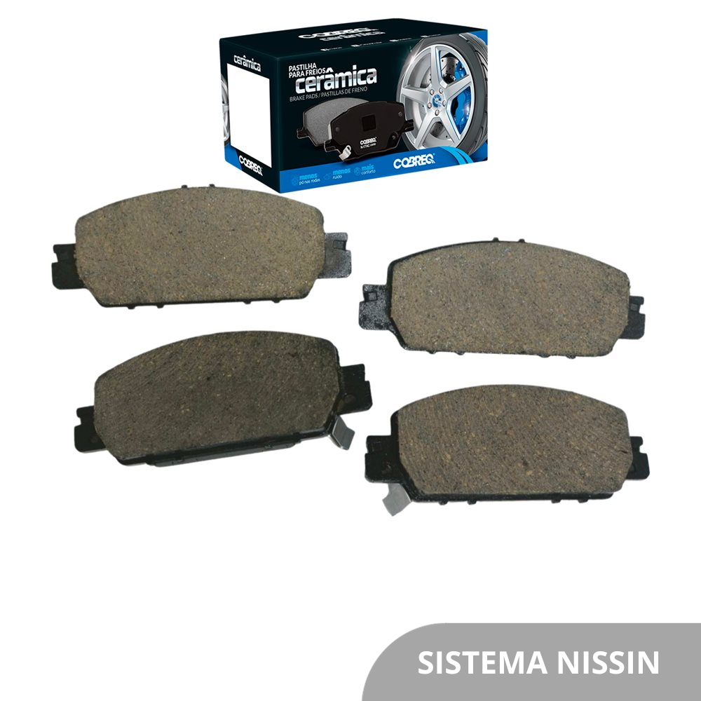 Pastilha de Freio Cobreq N-1758C Honda Civic