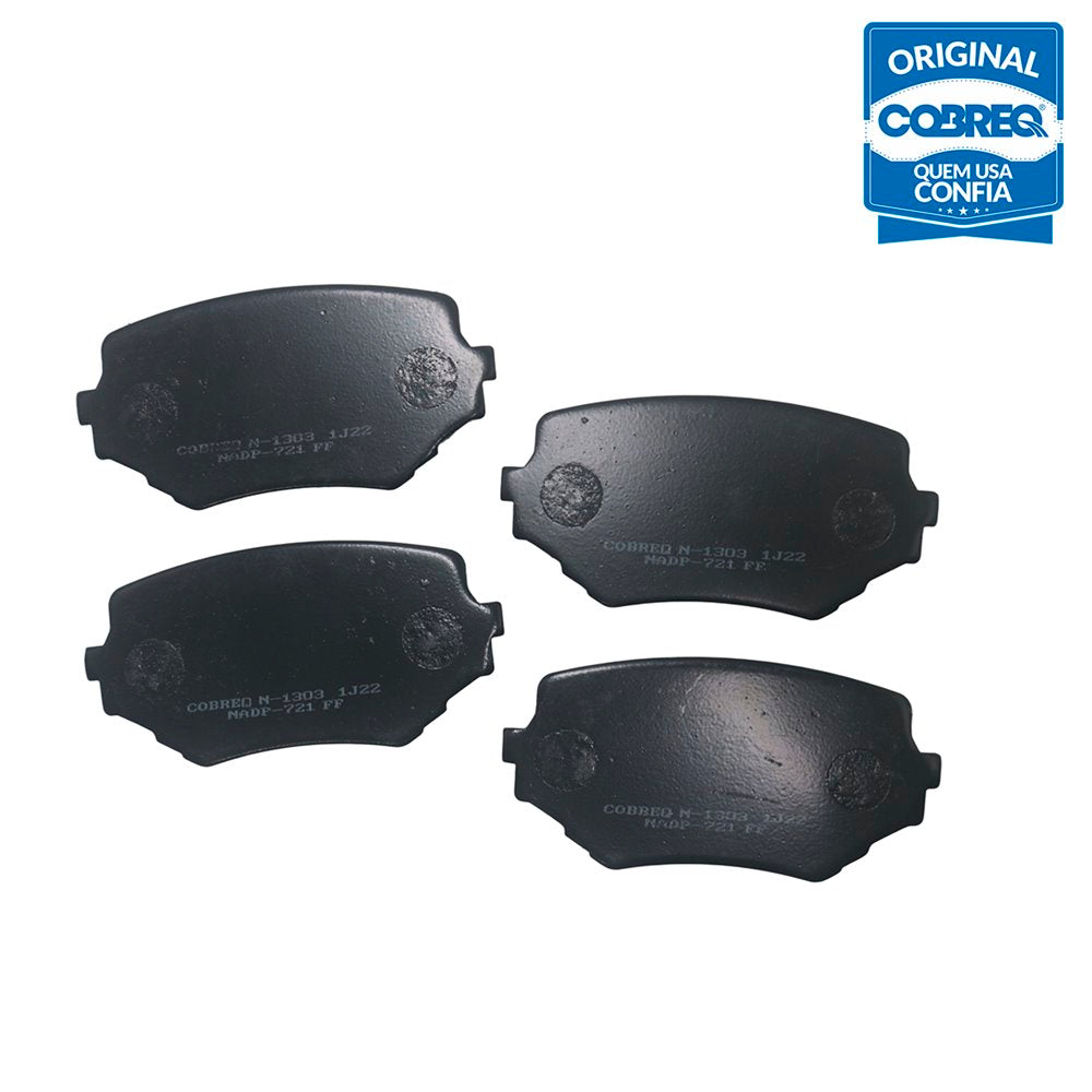 Pastilha de Freio Dianteira Cobreq N-1303 Suzuki Sidekick/Vitara/Grand Vitara, GM Tracker