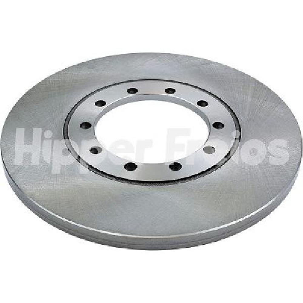 Disco de Freio Sólido Sem Cubo Traseiro Hipper Freios HF 265A Caixa com 2 Ford Transit/Transit Chassi