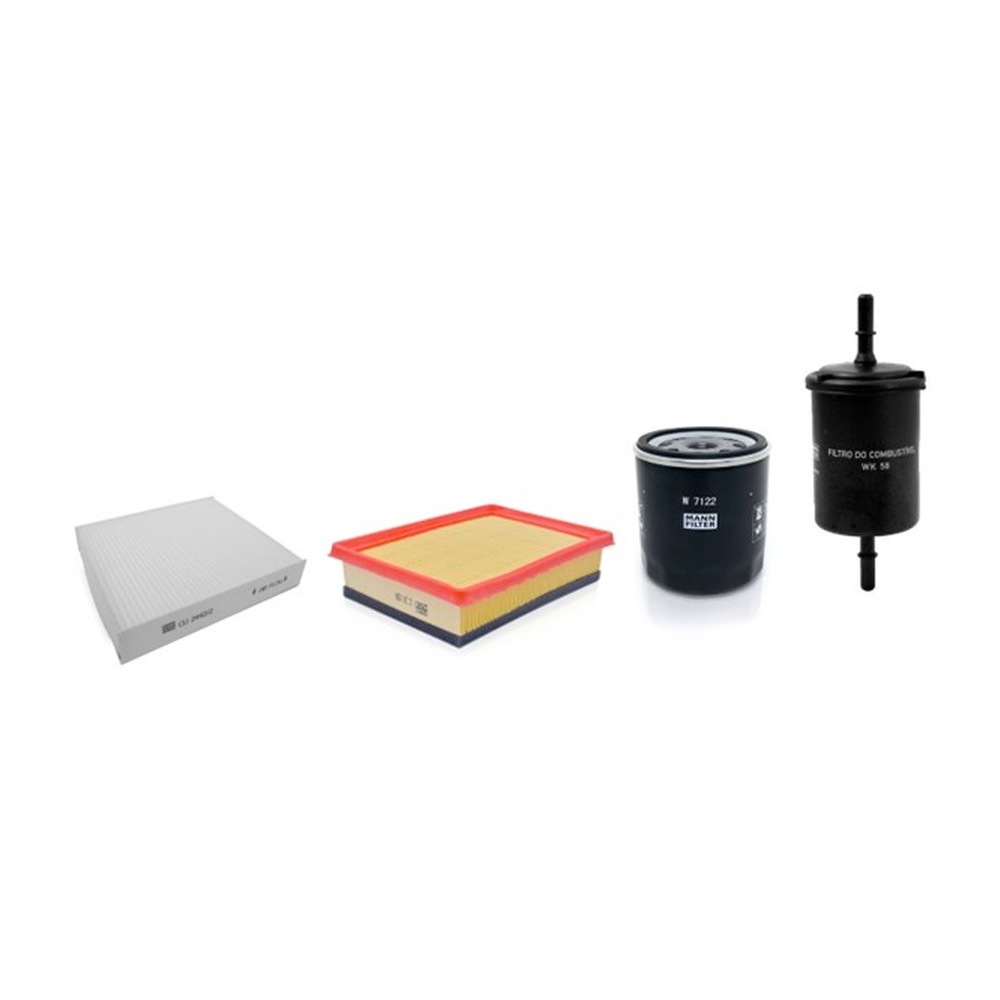 Kit Filtros Mann-filter SP1060-4 GM Onix/Prisma/Spin/Joy/Joy Plus