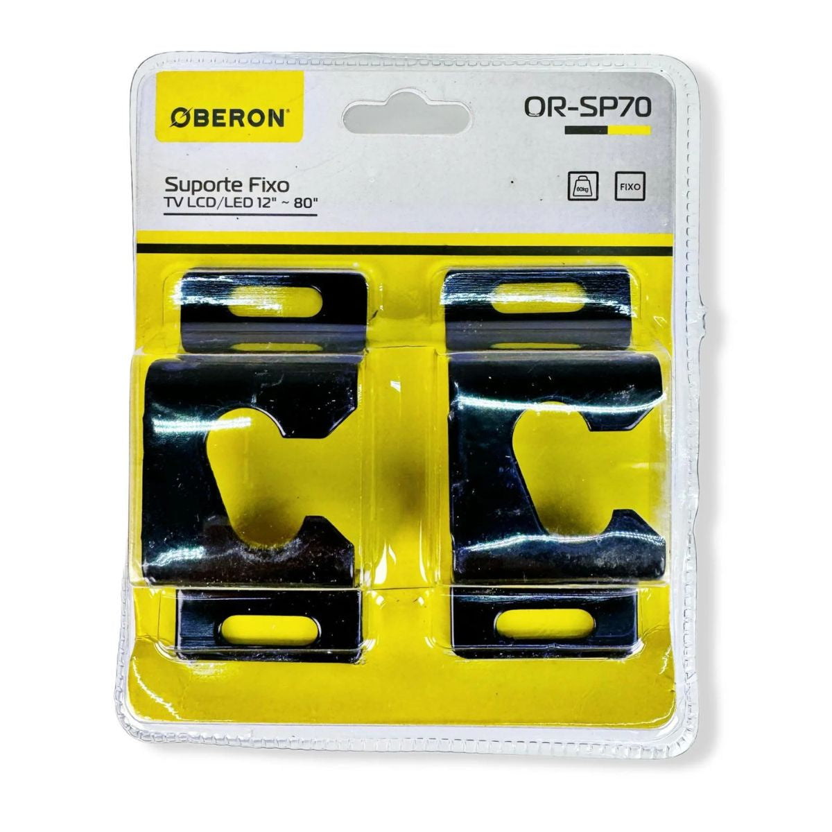 Suporte Universal de Parede Fixo Televisão Plana 12-80 Pol.