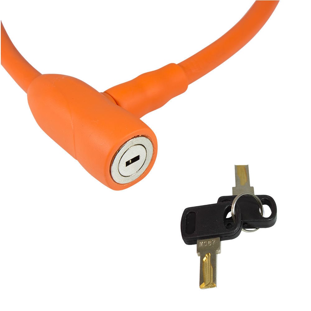 Cadeado aco anti risco 12mmx600mm laranja – foto 2