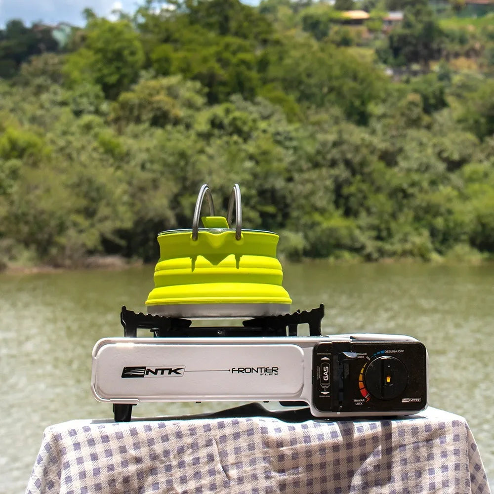 Fogareiro Frontier Flex Gás Portátil Camping NTK-BC