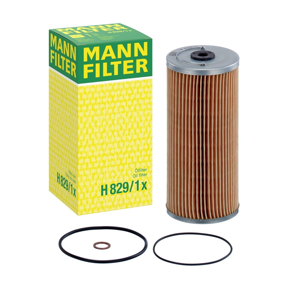 Elemento Filtrante Óleo Lubrificante Mann-filter H829/1X Mercedes SL-CLASS/E-CLASS/S-CLASS, Fiat Coupé