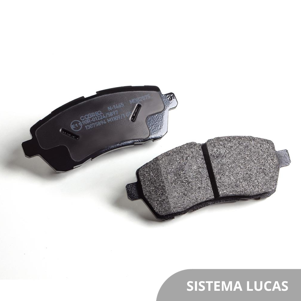 Pastilha de Freio Cobreq N-1465 Ford Ka Sedan/Fiesta/Ka, Suzuki Swift