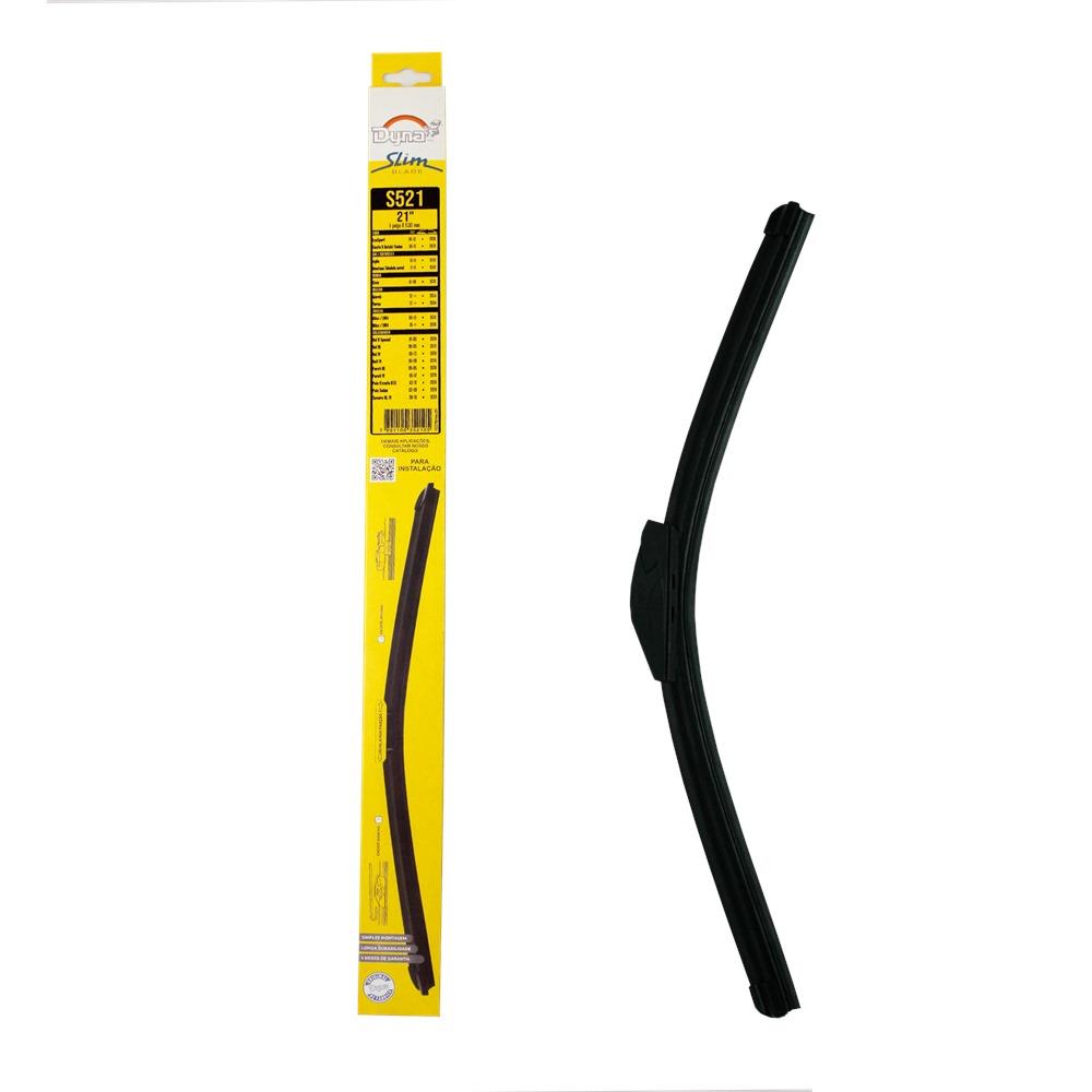Palheta Nova Slim+ Dyna S521 Nissan March/Versa, Toyota Hilux/Hilux SW4/Hilux SW, Chery QQ/Tiggo 2, Ford Ecosport/Fiesta, GM Agile/Montana/Camaro