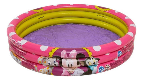 Piscina Inflável Da Minnie Bestway 140l A Partir De 2 Anos