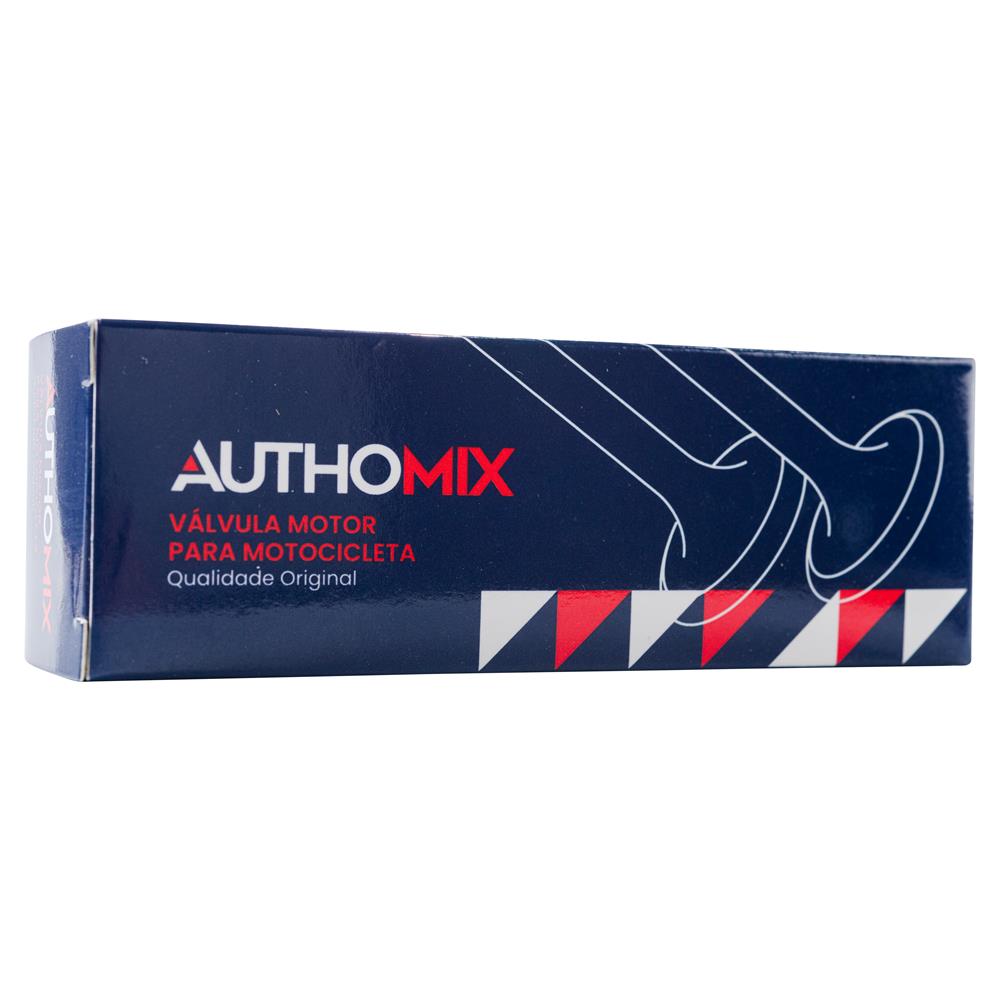 Válvula de Escape Authomix VM811478E Honda NXR 125 Bros/CG 125 Cargo/CG 125 Fan/CG 125i Cargo/CG 125i Fan