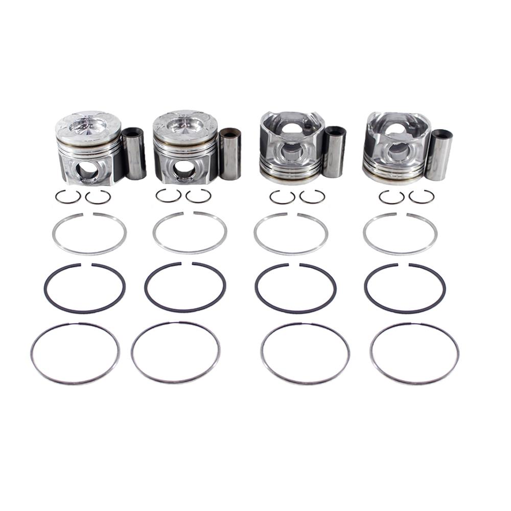 Pistão com Anel Metal Leve P&A-9706 STD Caixa com 4 GM S10/Trailblazer