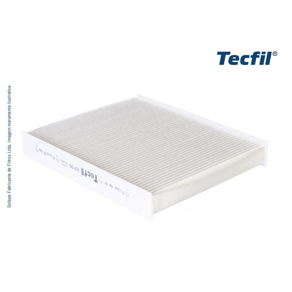 Filtro de Cabine Tecfil ACP126 GM Sonic/Prisma/Cruze/Joy Plus/Cobalt/Onix/Tracker/Spin/Cruze SPORT6/Joy/Malibu, Jac T80