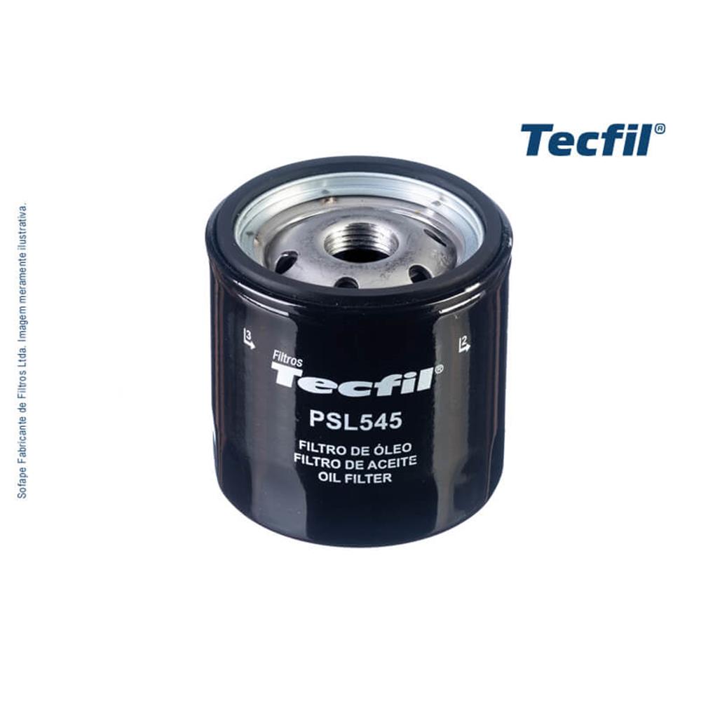 Filtro de Óleo Tecfil PSL545 VW Spacefox/Virtus/Fox/Jetta/Gol/UP!/Saveiro/Golf Variant/Voyage/Polo/Nivus/Cross UP!/Crossfox/Golf/T-CROSS/Taos/Tera