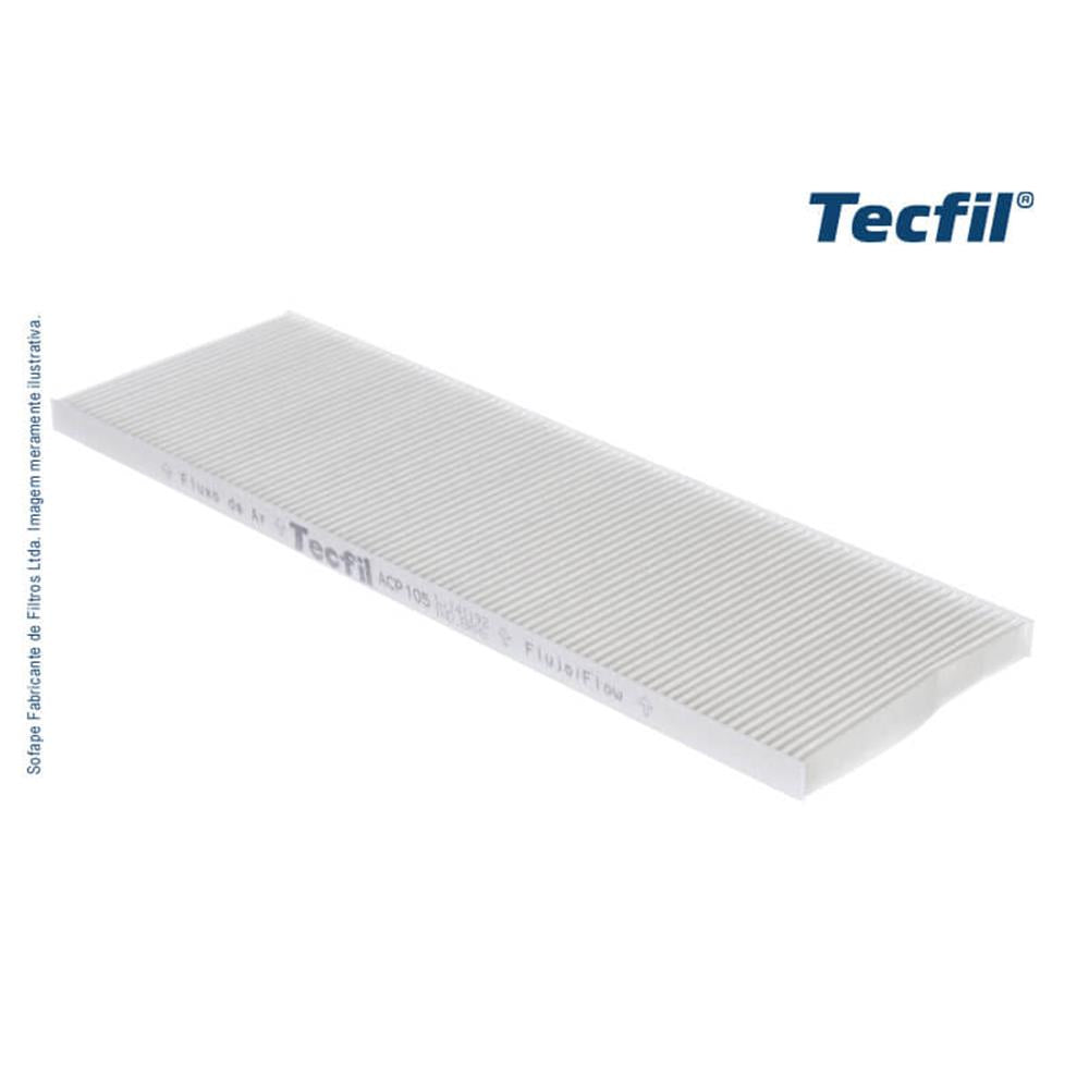 Filtro de Cabine Tecfil ACP105 Fiat Ducato, Peugeot Boxer, Citroen Jumper, Iveco Scudato/Daily