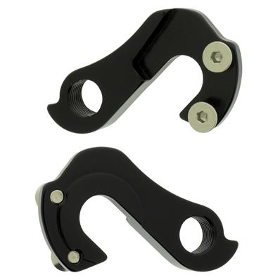 Gancheira, G261, Alumínio Cnc, Anodizado Preto, 2 Parafusos: Oggi Modelos Big Wheel Freio Post Mount, Soul 929 Gantech – foto 1