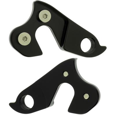 Gancheira, G173, Alumínio Cnc, Anodizado Preto, 2 Parafusos: Vikingx Futura, Khs Alite/ Team Carbon, Tsw Jump, Cube Reaction Gantech – foto 1