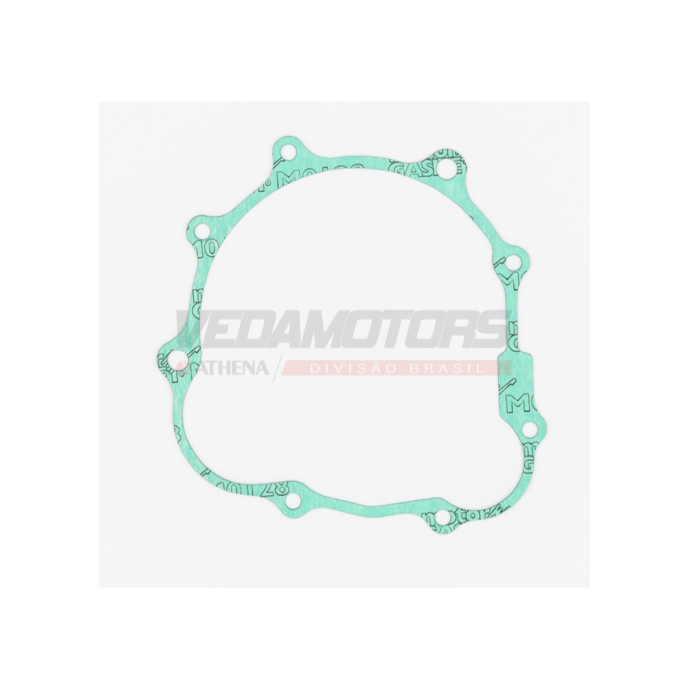 Junta da Tampa Lateral Esquerda Vedamotors VS05004000144 Caixa com 5 Honda CG 125 Cargo/CG 125 Titan/CG 125 Fan/NXR 125 Bros