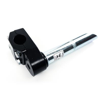 Suporte de Guidão, Cross, Line, 22,2mm, Alumínio Preto, 4 Parafusos, sem Expander 21,1mm Glometal – foto 2