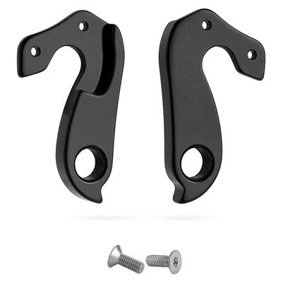 Gancheira, G124, Alumínio Cnc, Anodizado Preto, 2 Parafusos: Specialized Venge Upgrade Longa, S-works, Roubaix, Tarmac Gantech – foto 1