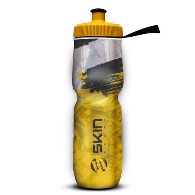 Garrafa Termica, Skin, Fit, 590ml, Amarelo / preto, com Válvula Manual, sem Suporte Skin Sport – foto 1