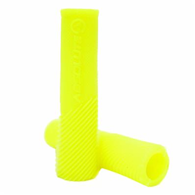 Manopla, Absolute Montagem New, Nylon, 120mm, Amarelo – Par – foto 1