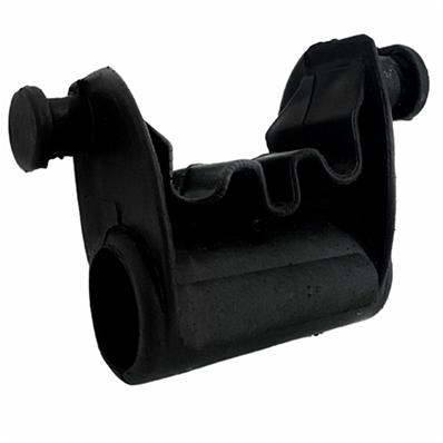 Apoio para Transbike Absolute, Borracha Elástica, para Fixar Bike, Preto, 1 Peça – foto 1