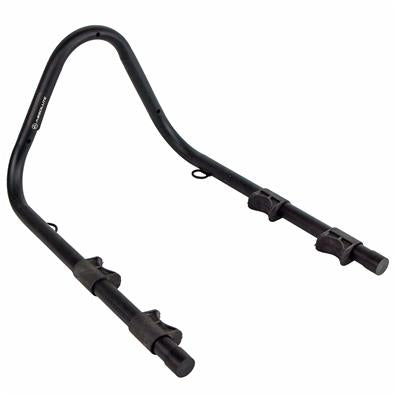 Suporte de Parede, Horizontal, Absolute, Aço, para 2 Bicicletas, com Apoio Borracha, Anel para Cadeado, com Buchas / parafusos, Máx 40kg – foto 1