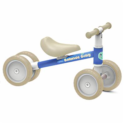 Bicicleta Balance Baby, Dino, Aço, Azul / Bege Nathor – foto 1