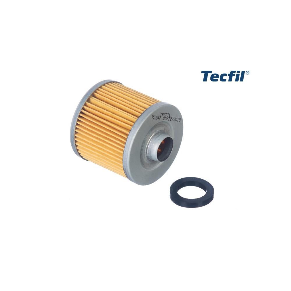 Filtro de Óleo Tecfil PL247 Yamaha Xvs 650 Drag Star/XT 660R/Tdm 850/XT 660 Z Ténéré/XT 600 E/XV 250 Virago/MT-03 660/Trx 850/Tdm 900
