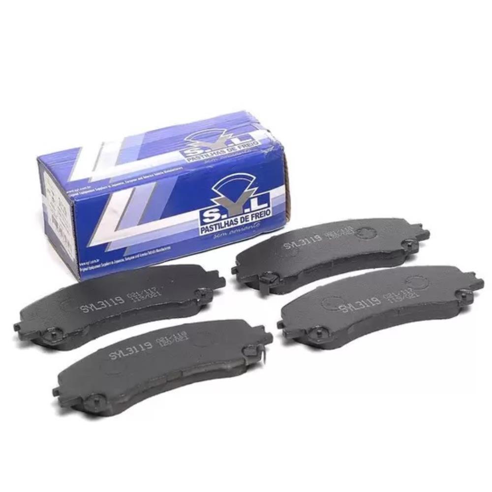 Pastilha de Freio Syl 3119 GM S10/Trailblazer