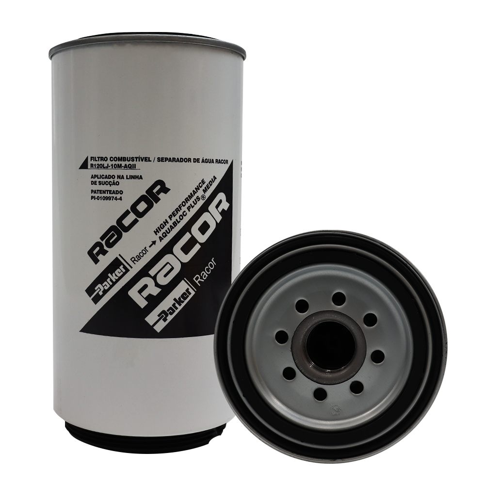 Filtro de Combustível Separador Água Racor R120LJ10MAQII VW 13-180/16-220/23-220/17-220/17-300