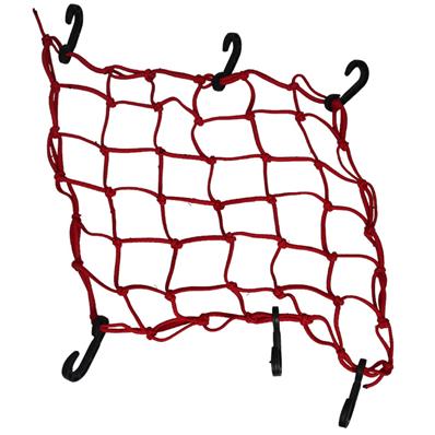 Rede Elastico, Vermelho, 35x35cm, Ponta de Plástico Magno – foto 1