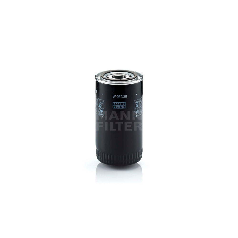 Filtro Blindado Óleo Lubrificante Mann-filter W950/26 Ford F-350/Cargo/F-250/F-4000/Fiesta