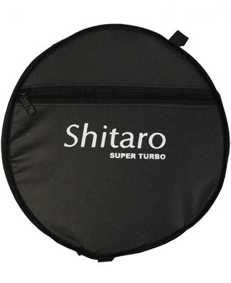 Bolsa Redonda Nylon Preto com Fixação para Quadro Barra Circular Shitaro – foto 1