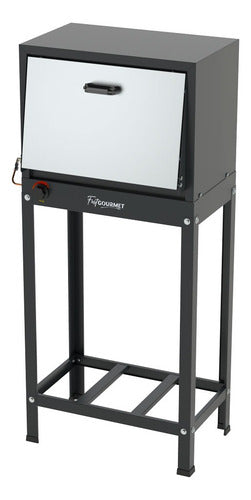 Fornos Cavaletes Aço Inox 47lts Fast Gourmet