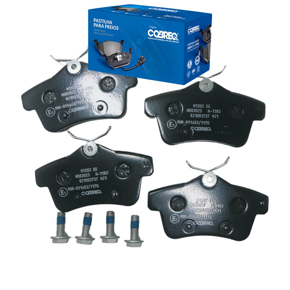 Pastilha de Freio Cobreq N-1183 Citroen DS5/DS4/C4, Peugeot 3008/5008/308/Rcz/508