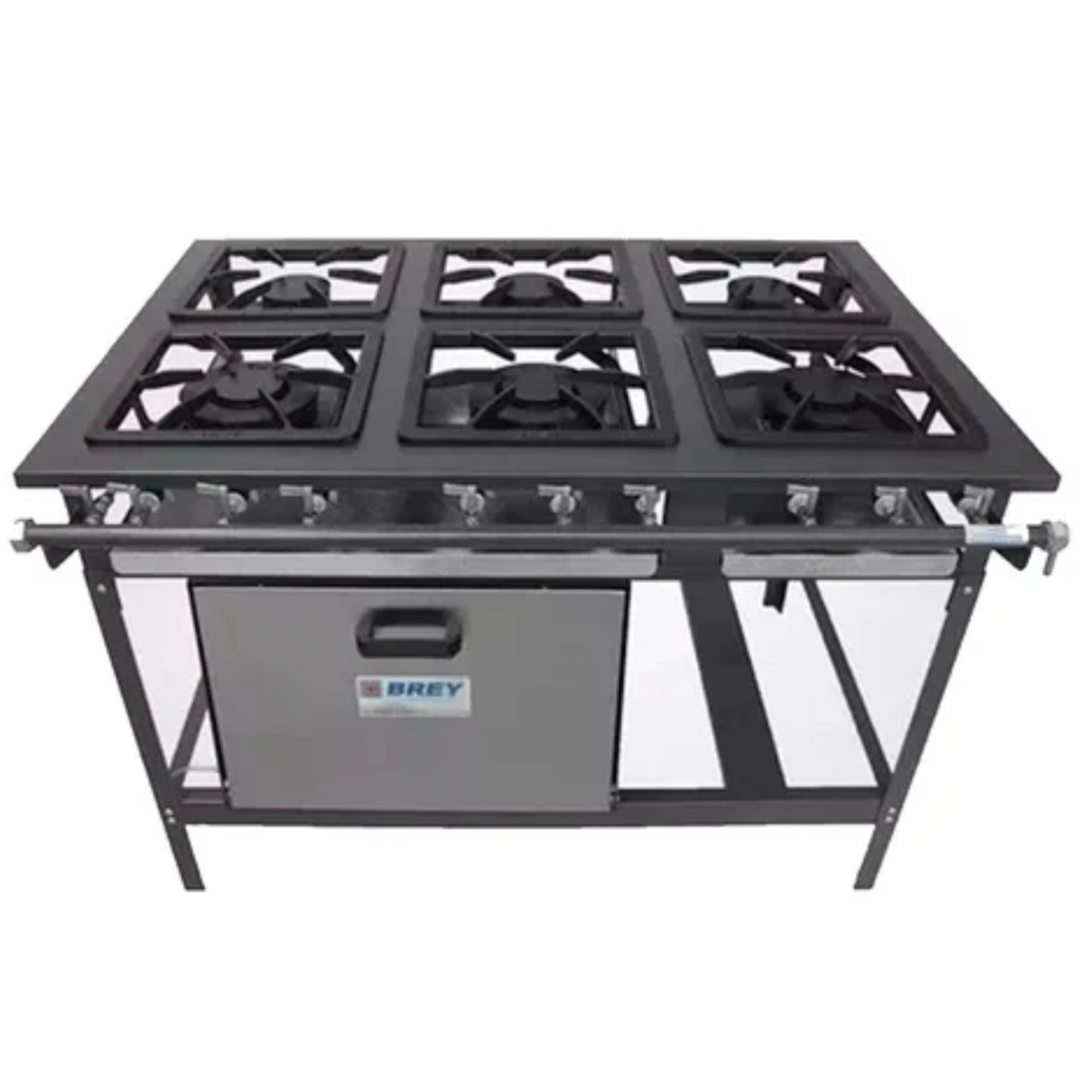 Fogão Industrial 6 Bocas Forno Baixa Pressão