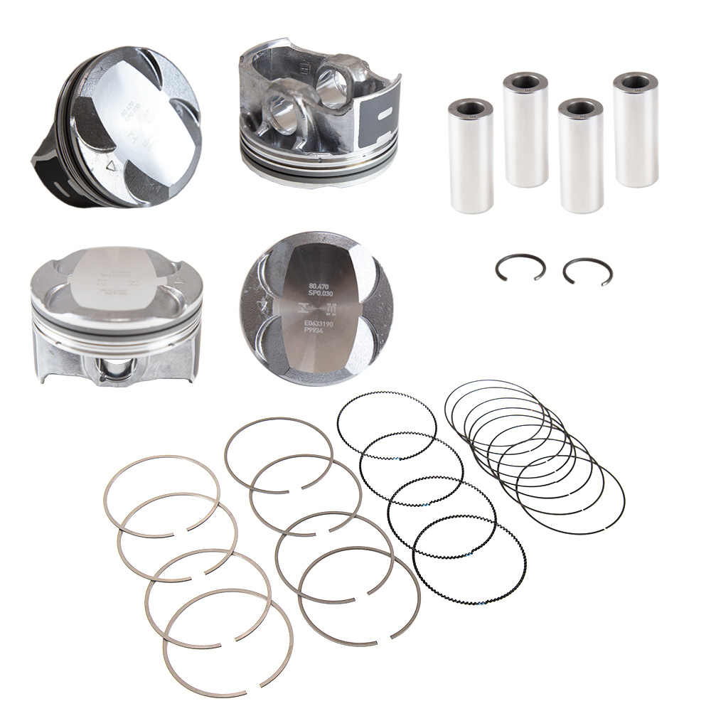 Pistão com Anel Metal Leve P&A-9934 STD Caixa com 4 Toyota Corolla/Corolla Cross