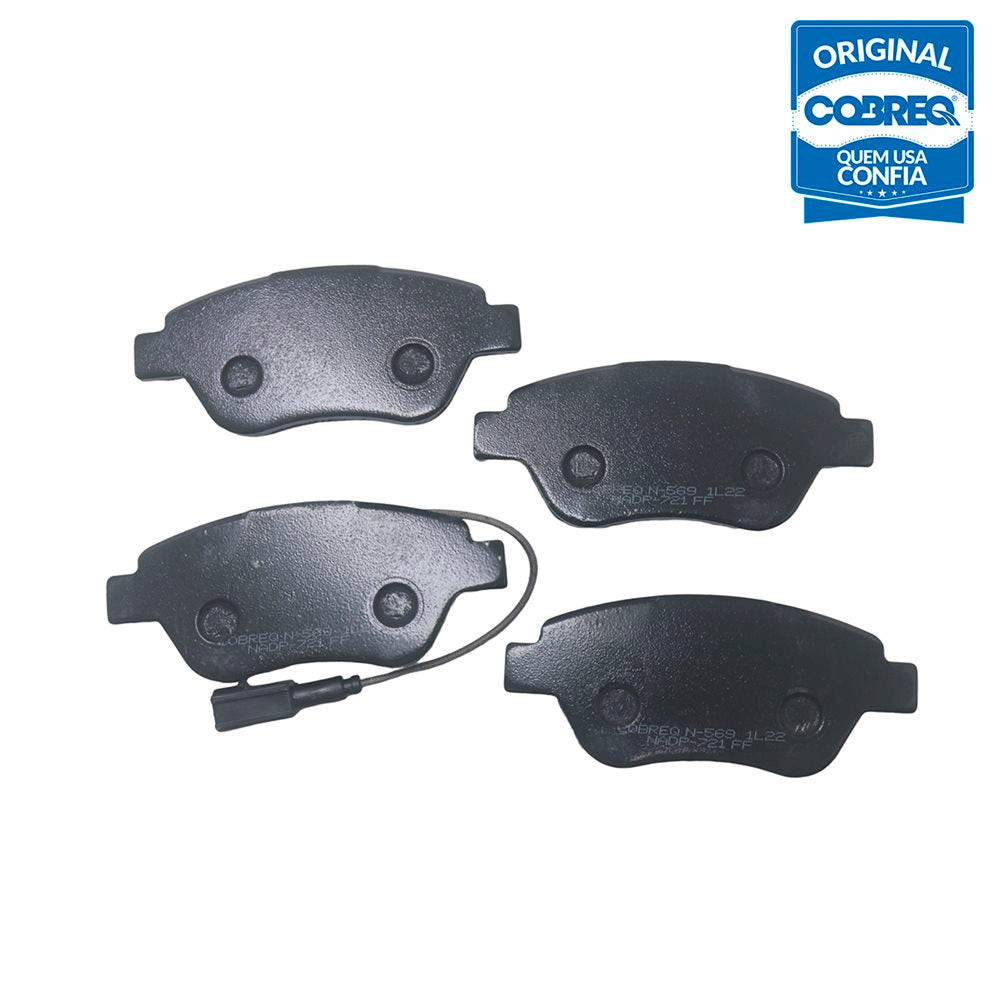Pastilha de Freio Cobreq N-569 Fiat Stilo/500/Bravo