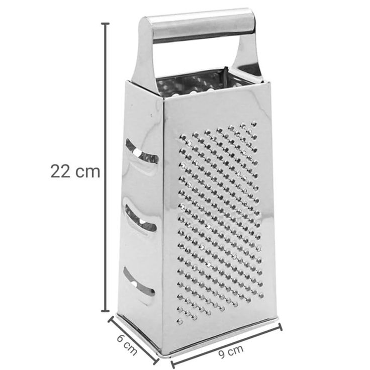 Ralador 4 Lados Inox Attuale Legumes Queijo Cozinha