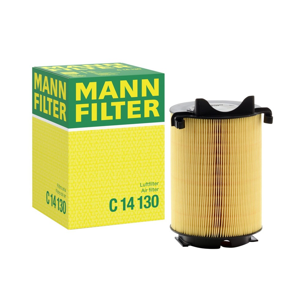 Elemento Filtrante do Ar Mann-filter C14130 VW Passat/Jetta/Golf/Passat Variant, Audi A3