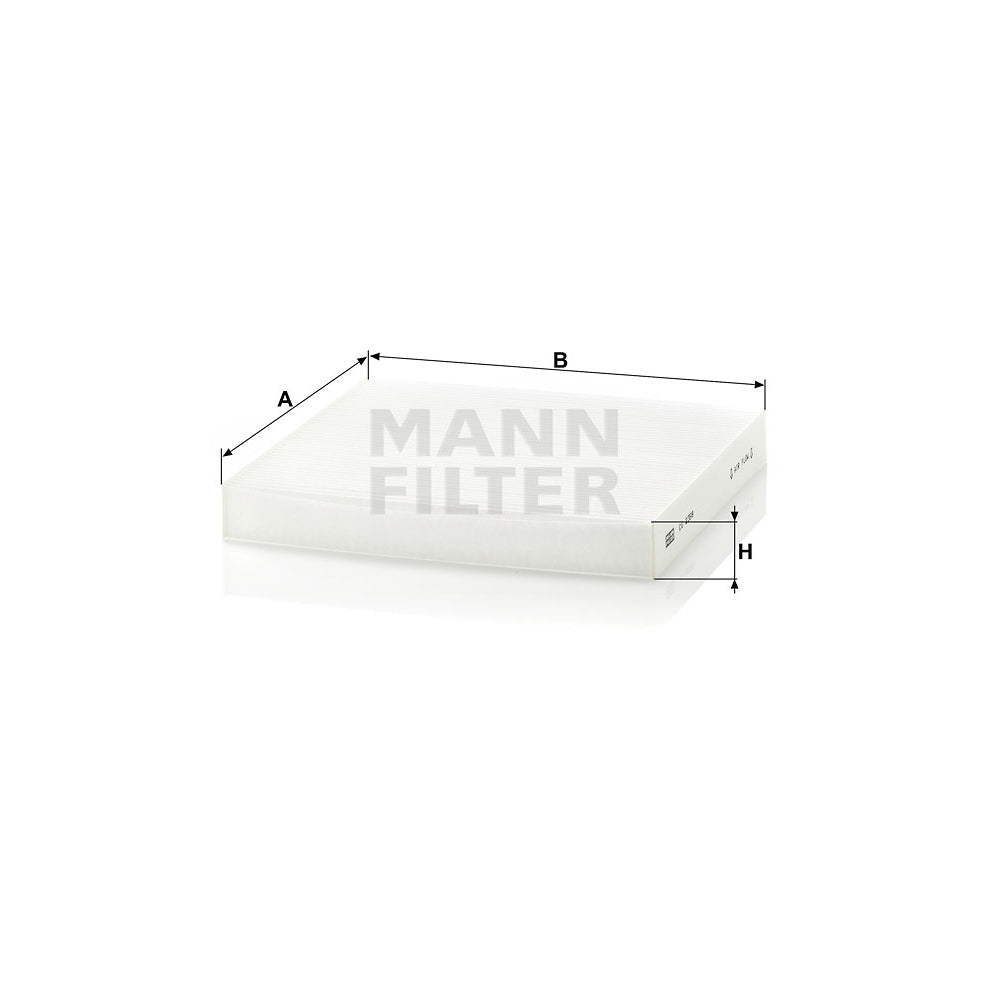Elemento Filtrante Ar Condicionado Mann-filter CU2358 Honda Accord/Civic/CR-V, Acura Rdx