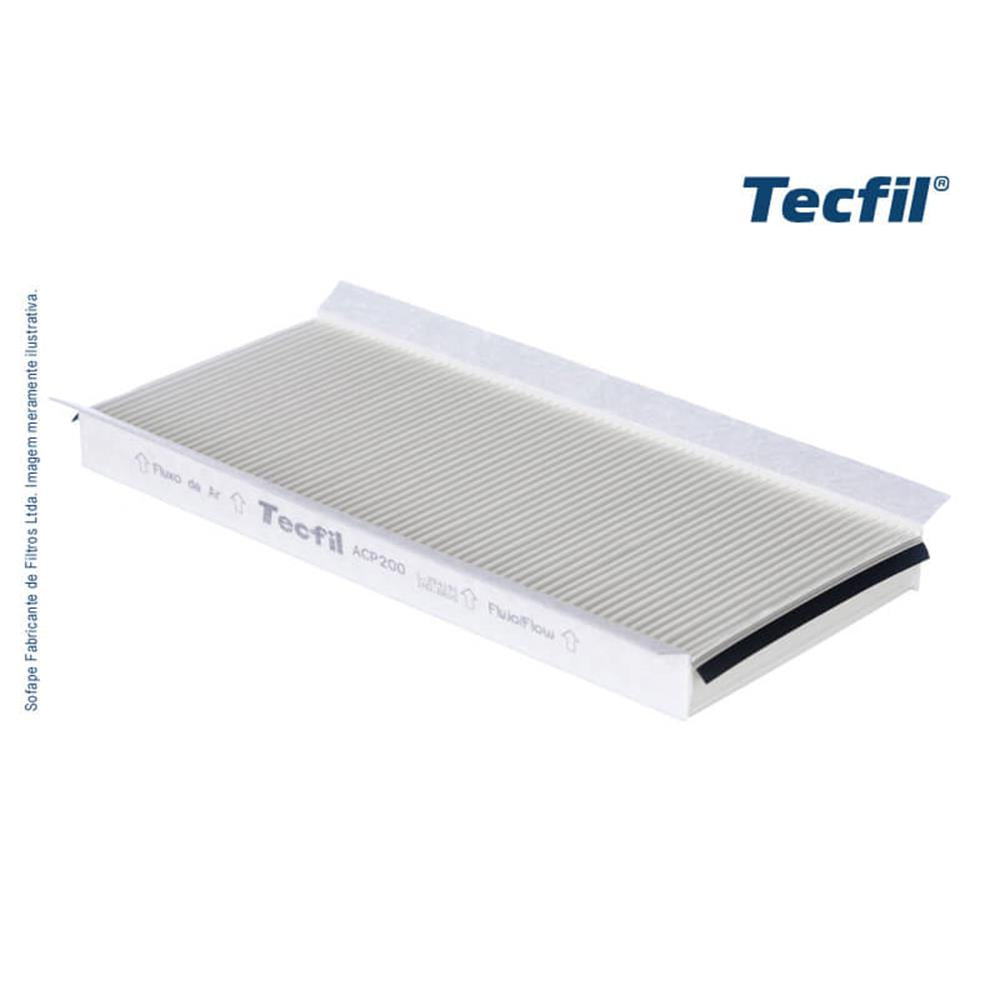 Filtro de Cabine Tecfil ACP200 Ford Fiesta/Cargo/Ka/Courier, Scania S113 CL/L113 CL AR, Mercedes OF 1113/O 364/OF 1724, Volvo B 58