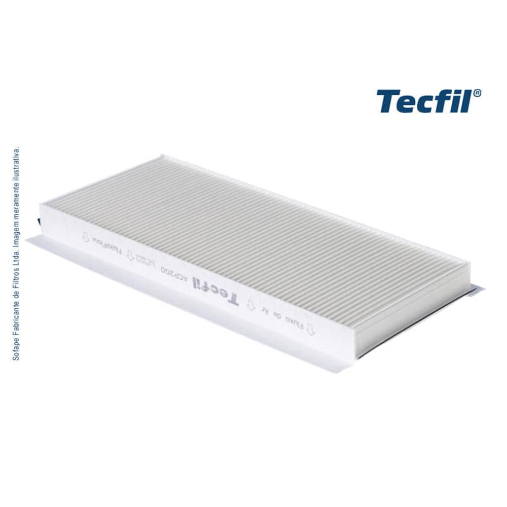 Filtro de Cabine Tecfil ACP200 Ford Fiesta/Cargo/Ka/Courier, Scania S113 CL/L113 CL AR, Mercedes OF 1113/O 364/OF 1724, Volvo B 58